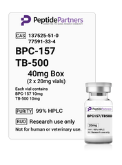 Combo Vial: BPC-157/TB-500 Kit Combo Vial: BPC-157/TB-500 Kit