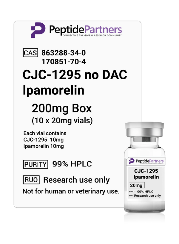 Combo Vial: CJC-1295 no DAC/Ipamorelin Kit (40mg - 200mg)