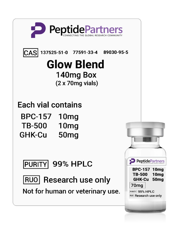 Glow Blend: BPC-157/TB-500/GHK-Cu