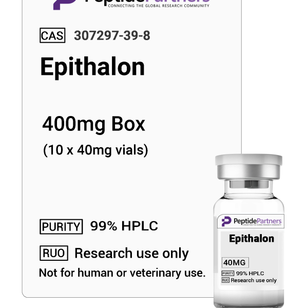 epitalon or epithalon peptide scientific studies clinical trials khavinson Epithalon (40mg vials)